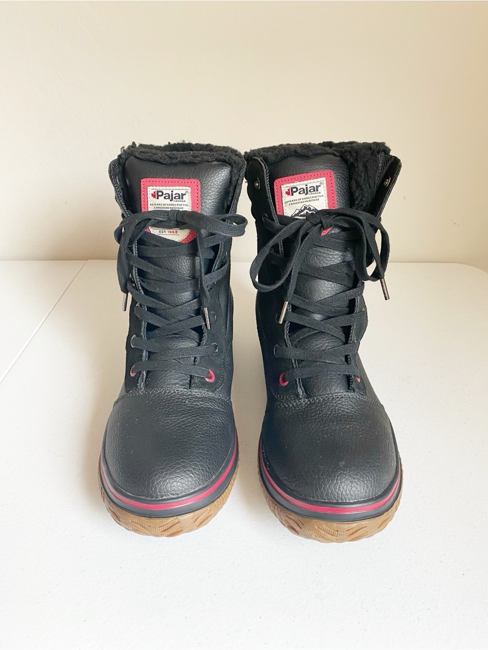 Pajar Canada Tour Waterproof Winter Boots Black Size 11-11.5 EU 44